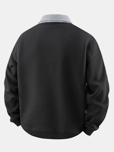 CK™ Contrasting Stripes Zip-Up Sweatshirt
